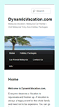 Mobile Screenshot of dynamicvacation.com